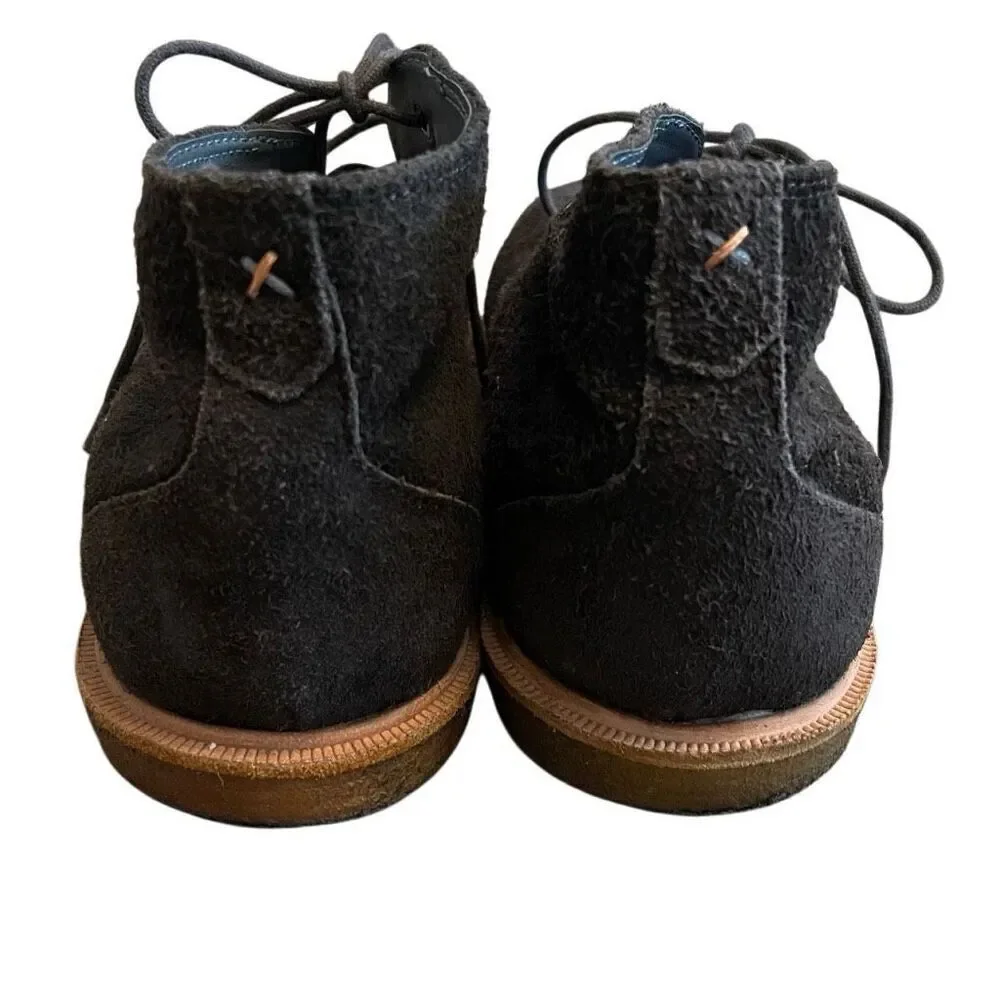 Frank Wright Mens Baxter Chukka Boots 9 Suede Leather Brown Ankle Boots Lace Up